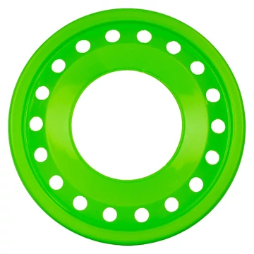 Frizbi 28,5 cm lyukas zöld