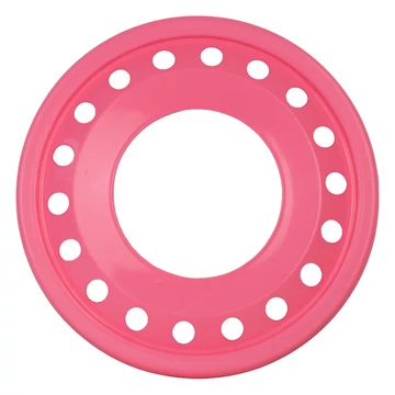 Frizbi 28,5 cm lyukas rózsaszín