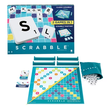 Scrabble classic és together 2 játék 1-ben