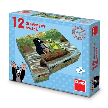 Fa mesekocka 12 db Kisvakond