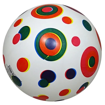 Gumilabda mintás 22 cm