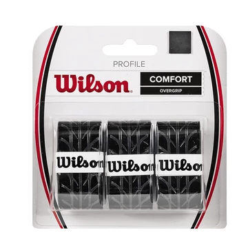 Teniszütő grip Wilson Profile 3 db fekete