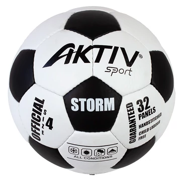Futball labda Aktivsport Storm méret: 4