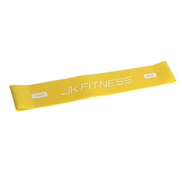 Mini band erősítő szalag JK Fitness sárga könnyű Mini band erősítő szalag JK Fitness sárga könnyű
