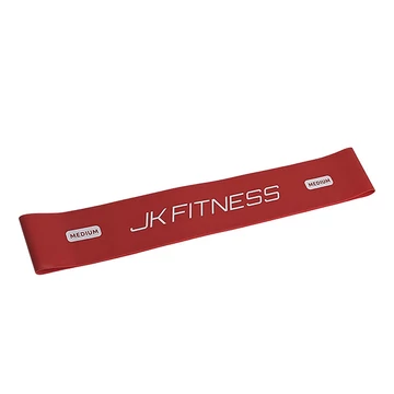 Mini band erősítő szalag JK Fitness piros közepes Mini band erősítő szalag JK Fitness piros közepes