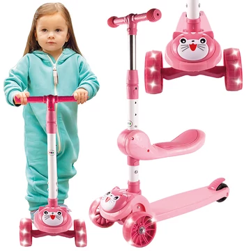Háromkerekű roller rózsaszín