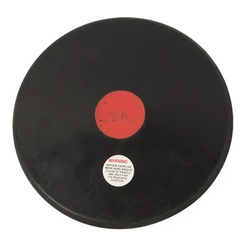 Diszkosz gumi 1,75 kg fekete