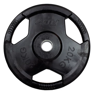 Aktivsport Gumírozott súlyzótárcsa 20 kg 51 mm