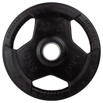 Aktivsport Gumírozott súlyzótárcsa 5 kg 51 mm