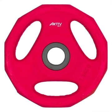 Súlytárcsa Aktivsport 1,25 kg rózsaszín
