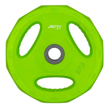 Súlytárcsa Aktivsport 5 kg zöld