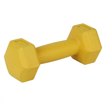Kézisúlyzó cementes Aktivsport 0,5 kg sárga