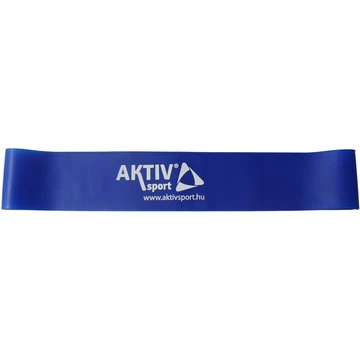 Mini band erősítő szalag 30 cm Aktivsport gyenge kék