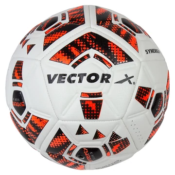 Futball labda VECTOR X SYNERGY narancs - fekete méret: 3