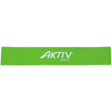 Mini band erősítő szalag 30 cm Aktivsport erős zöld