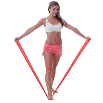 Fit-Band erősítő gumiszalag közepes piros 150 cm