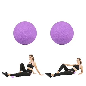 Masszázslabda inSPORTline Thera 6,5 cm [lila]