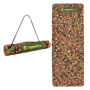Tornaszőnyeg inSPORTline Camu 173x61x0,4 cm [barna terepmintás]