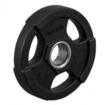 Olimpiai súlytárcsa markolattal 5 kg 51 mm