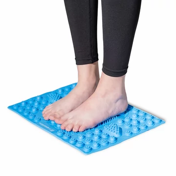 Talpmasszírozó szőnyeg inSPORTline Tilsipur 39x29 cm [kék]