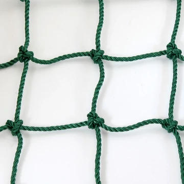 Labdarúgó-kapuháló Aktivsport 5x2m 12x12 cm osztás 5 mm zöld