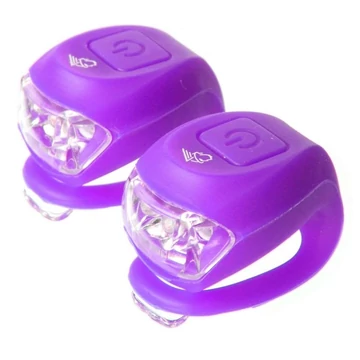 Lámpa Velotech 2LED villogó lila