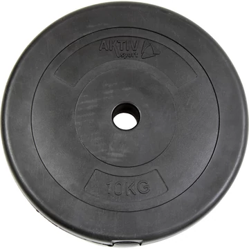 Aktivsport Cementes súlytárcsa 10 kg 31 mm Aktivsport Cementes súlytárcsa 10 kg 31 mm