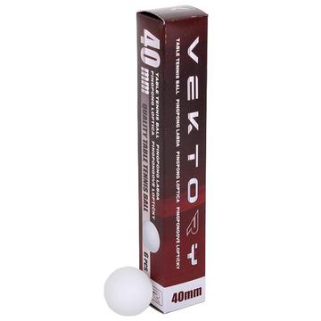 Pingponglabda 6 db/doboz 40 mm sárga