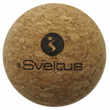 Masszírozó labda parafa Sveltus 6,5 cm