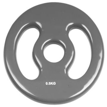 Súlyzótárcsa Trendy 0,5 kg szürke