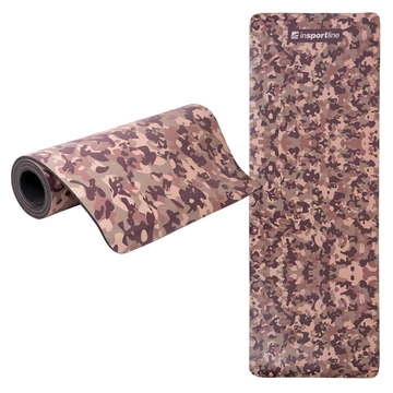 Tornaszőnyeg inSPORTline Camu 173x61x0,8 cm [barna terepmintás]