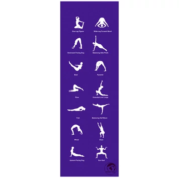 Jógaszőnyeg Trendy Home 180x60x0,5 cm lila