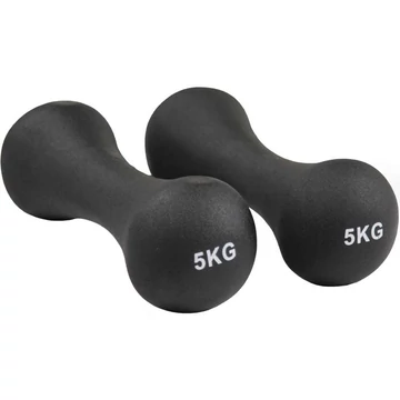 Körteformájú neoprén súlyzó 2 x 5 kg