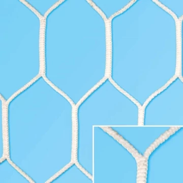 Labdarúgó-kapuháló Hexa Extra 750x250 cm 6 mm 33070021, olasz
