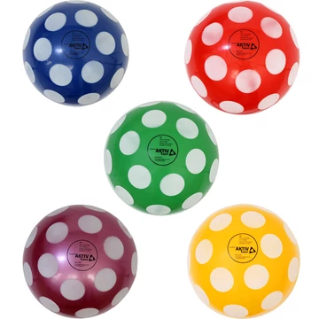 Játéklabda, 22 cm, pöttyös Aktivsport