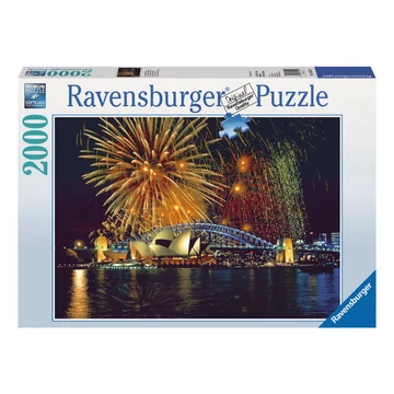 Puzzle 2000 db - Tűzijáték Sidneyben Ravensburger