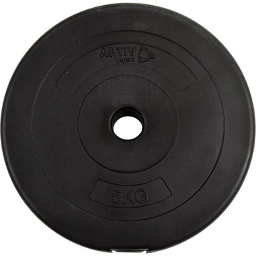 Aktivsport Cementes súlytárcsa 5 kg 31 mm Aktivsport Cementes súlytárcsa 5 kg 31 mm