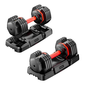 Állítható egykezes súlyzó szett inSPORTline DuraBell? 2x 6,5-24,5 kg