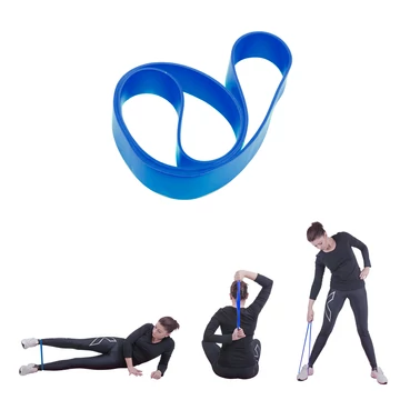 Fitness gumiszalag inSPORTline Hangy X-Heavy 55x3 cm / 4 kg kék