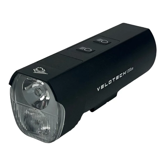 Lámpa első Velotech Pro 1200L 2 ld akkumulátoros