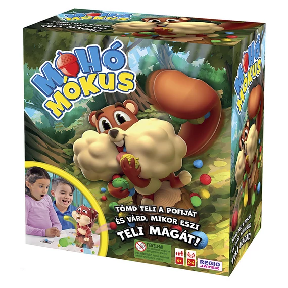 Társasjáték Mohó mókus