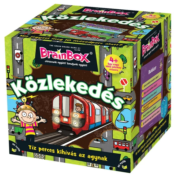 BrainBox közlekedés társasjáték
