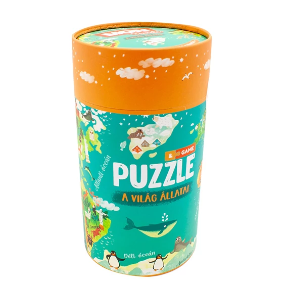 Puzzle A világ állatai 40 db