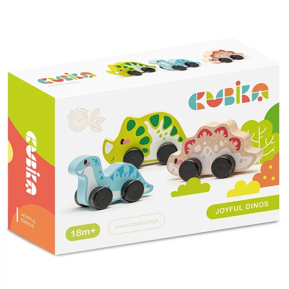 Cubika Fa dínók 3 db-os