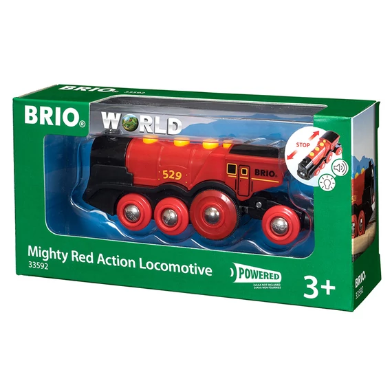 BRIO Nagy piros lokomotív