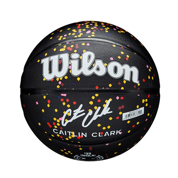 Kosárlabda Wilson Caitlin Clark Journey Series 7-es méret fekete