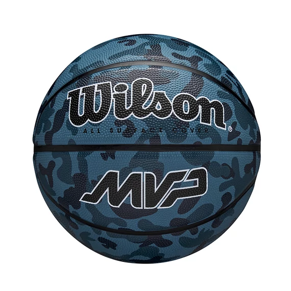 Kosárlabda Wilson MVP Camo gumi 6-os méret kék