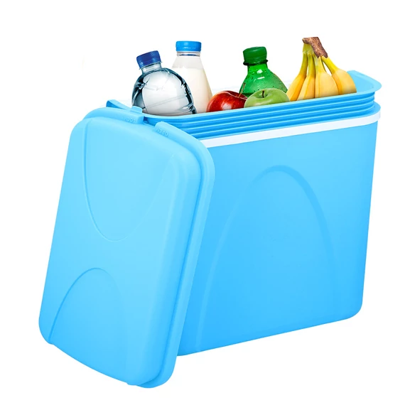 Hütőtáska 39x25x38 cm kék-fehér 24 l