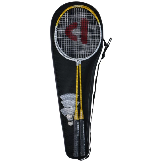 Tollaslabda szett Donnay 2 ütő 3 labda sárga