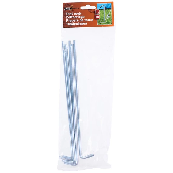 Sátor cövek 17 cm 8 db